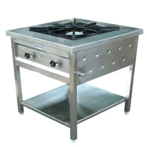 S/S Single Burner Cooking Range