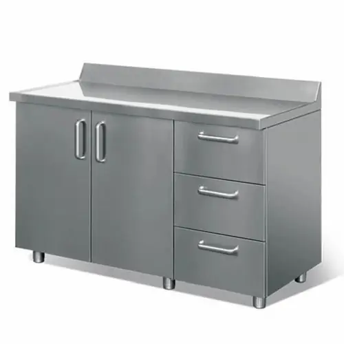 S/S Work Table with Under Shelf