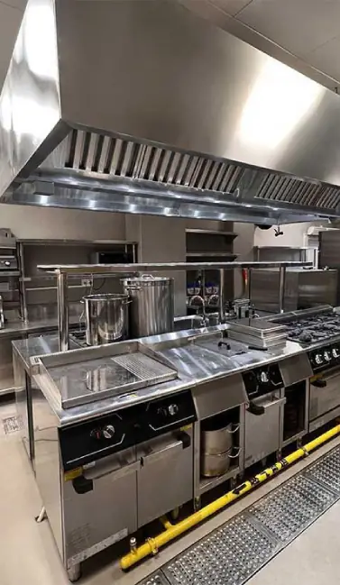 Hotel Kitchen Setup
